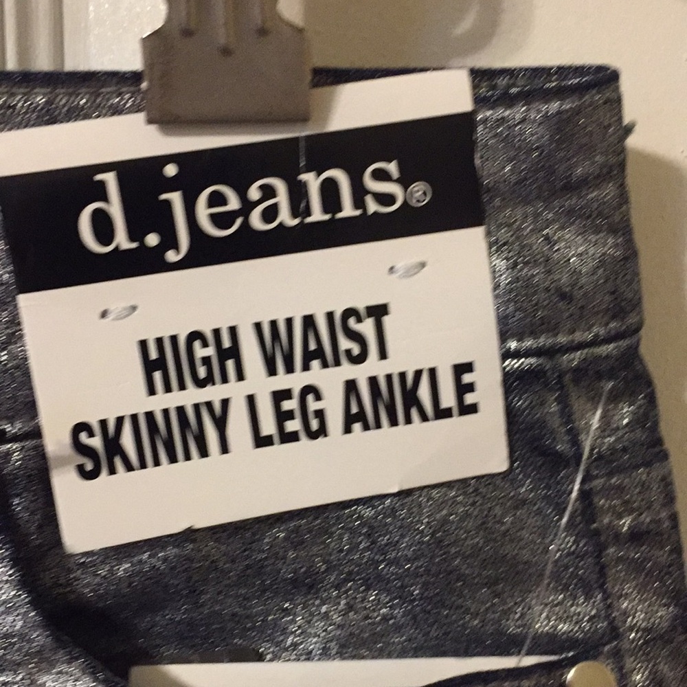 D .jeans high waist skinny leg ankle size 6 new - Picture 3 of 7